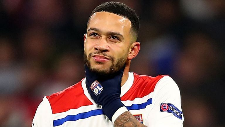 Lyon's Depay has been on fire this season